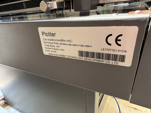 Планшетный режущий плоттер RABBIT HC-6090